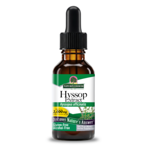 Nature's Answer Hyssop Extract, Alcohol-Free - 1 fl oz (30ml)