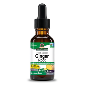 Nature's Answer Ginger Root Fluid Extract, Alcohol-Free - 1 fl oz (30ml)