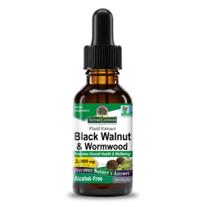 Nature's Answer Black Walnut & Wormwood Extract - Alcohol Free Liquid