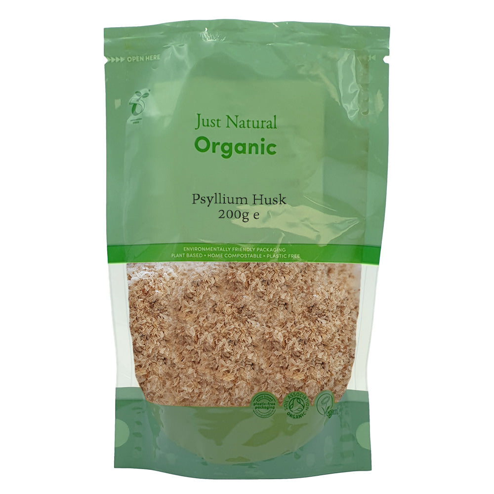 Just Natural Organic Psyllium Husk, 200g