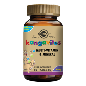Kangavites Bouncing Berry Complete (3+) Multivitamin and Mineral Formula Chewable Tablets - Pack of 120