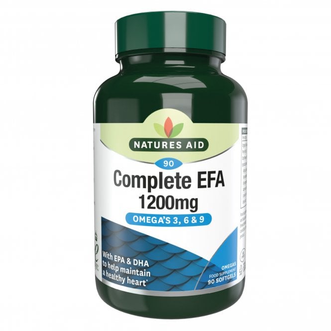 Natures Aid Complete EFA 1200mg (Omega 3, 6 & 9)
