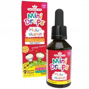 Natures Aid Mini Drops Multivitamin (for Infants & Children 3 months-5 years)