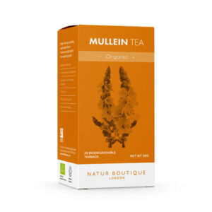 Natur Boutique Organic Mullein Tea - 20 Biodegradable Tea Bags