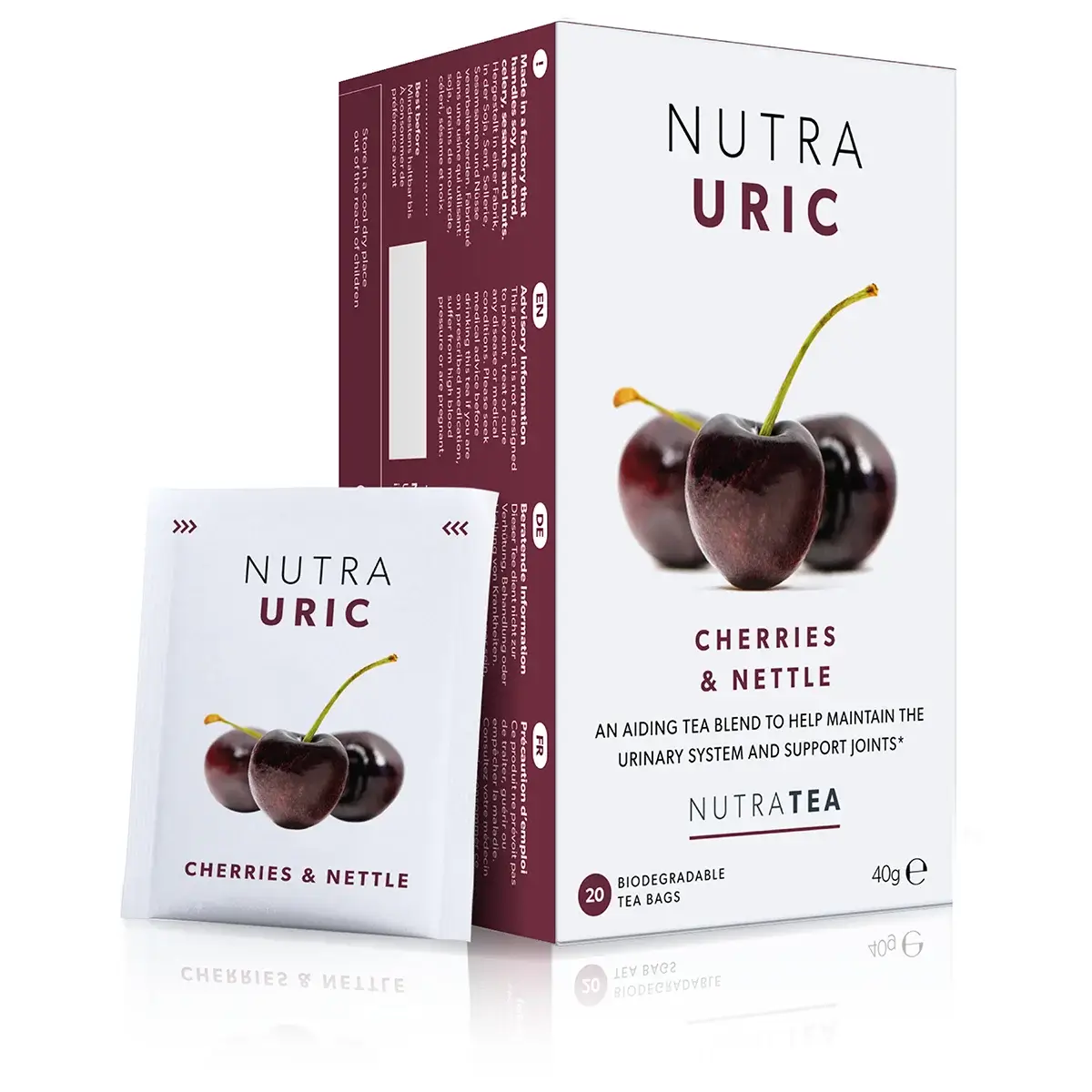 NutraTea NutraUric Herbal Tea - 20 Tea Bags