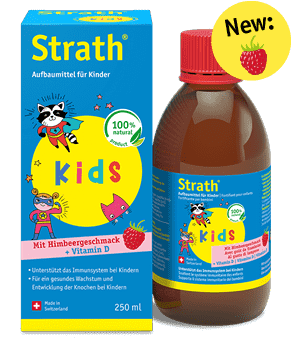 Strath Kids Raspberry + Vitamin D 250ml