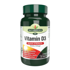 Nature's Aid Vitamin D3 4000iu Super Strength