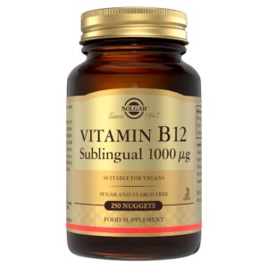 Solgar Vitamin B12 1000 mcg Sublingual Nuggets - Pack of 100