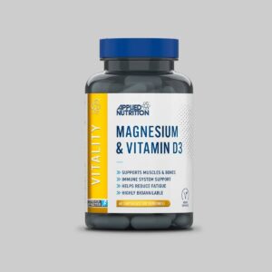 Magnesium & Vitamin D3 Capsules x 60 Caps