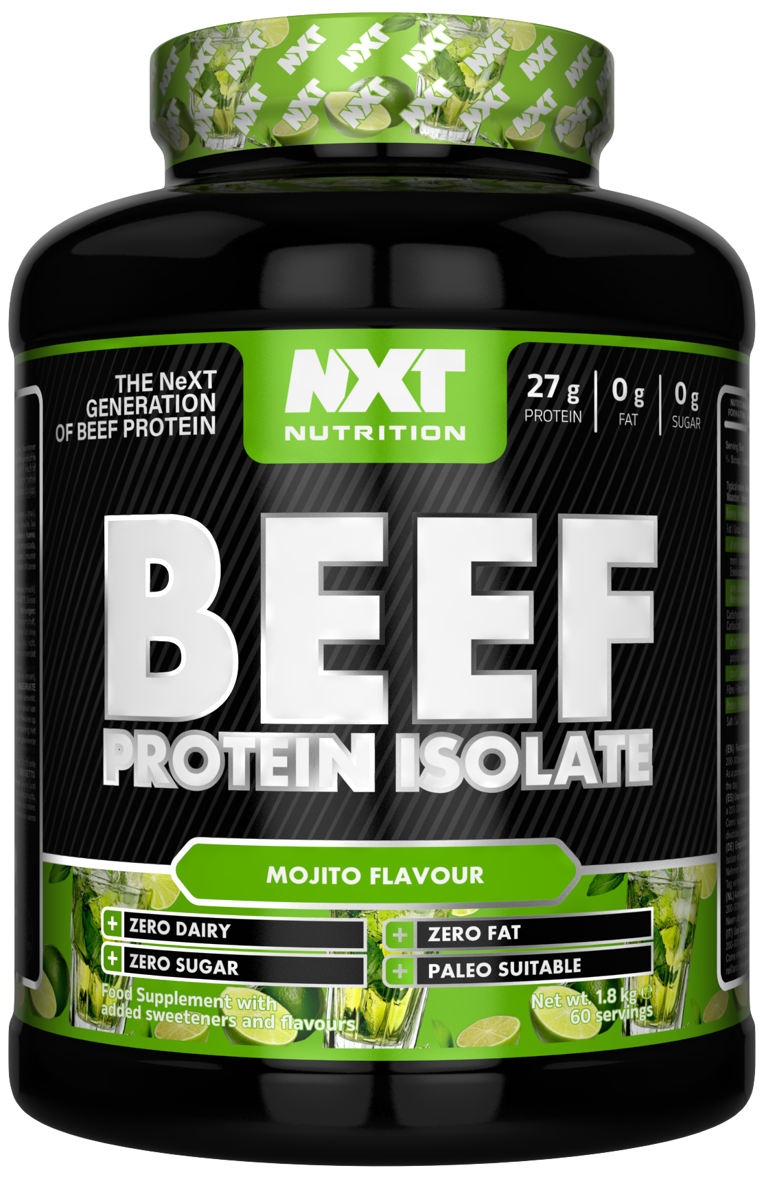 Beef Protein Isolate Mojito Flavour 1.8 kg