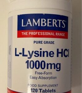 L-Lysine 1000mg 120 tablet