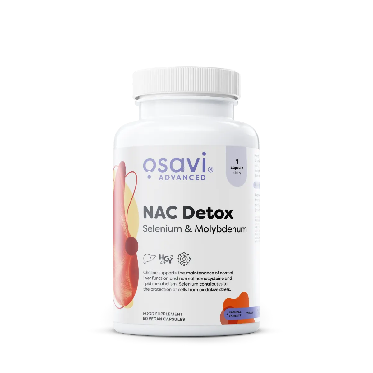 NAC Detox 60 vegan capsules