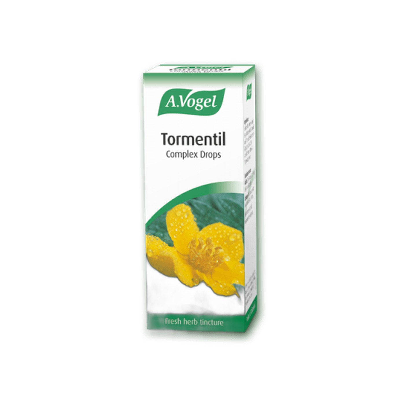 Tormentil & Oat herb Tormentil Complex is made with fresh herb extracts
