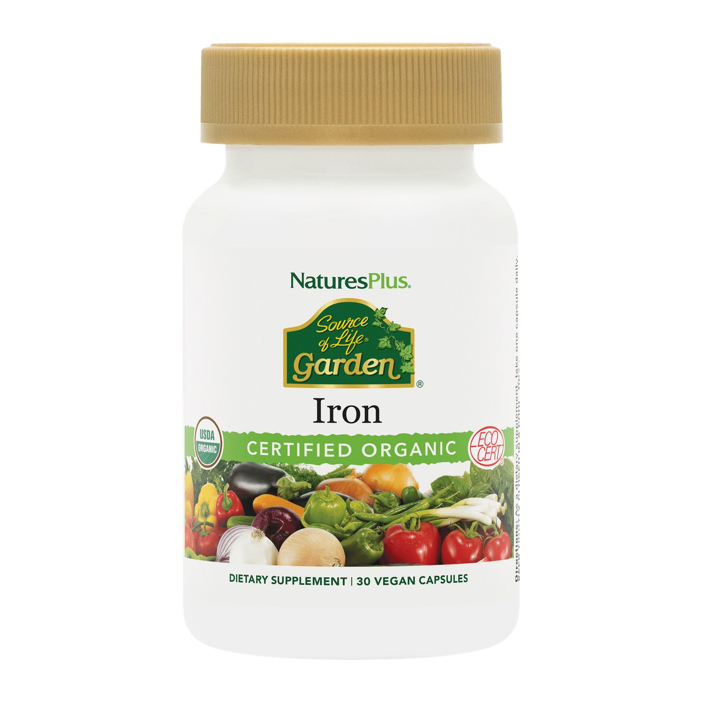 Source of Life® Garden Iron Capsules