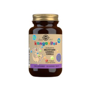 Kangavites Bouncing Berry Complete (3+) Multivitamin and Mineral Formula Chewable Tablets - Pack of 120