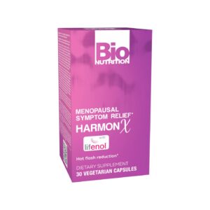 Bio Nutrition HarmonX with Lifenol - 30 Vegetarian Capsules (400mg)