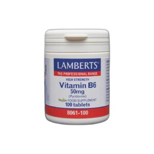 Vitamin B6 50mg 100 Tablets