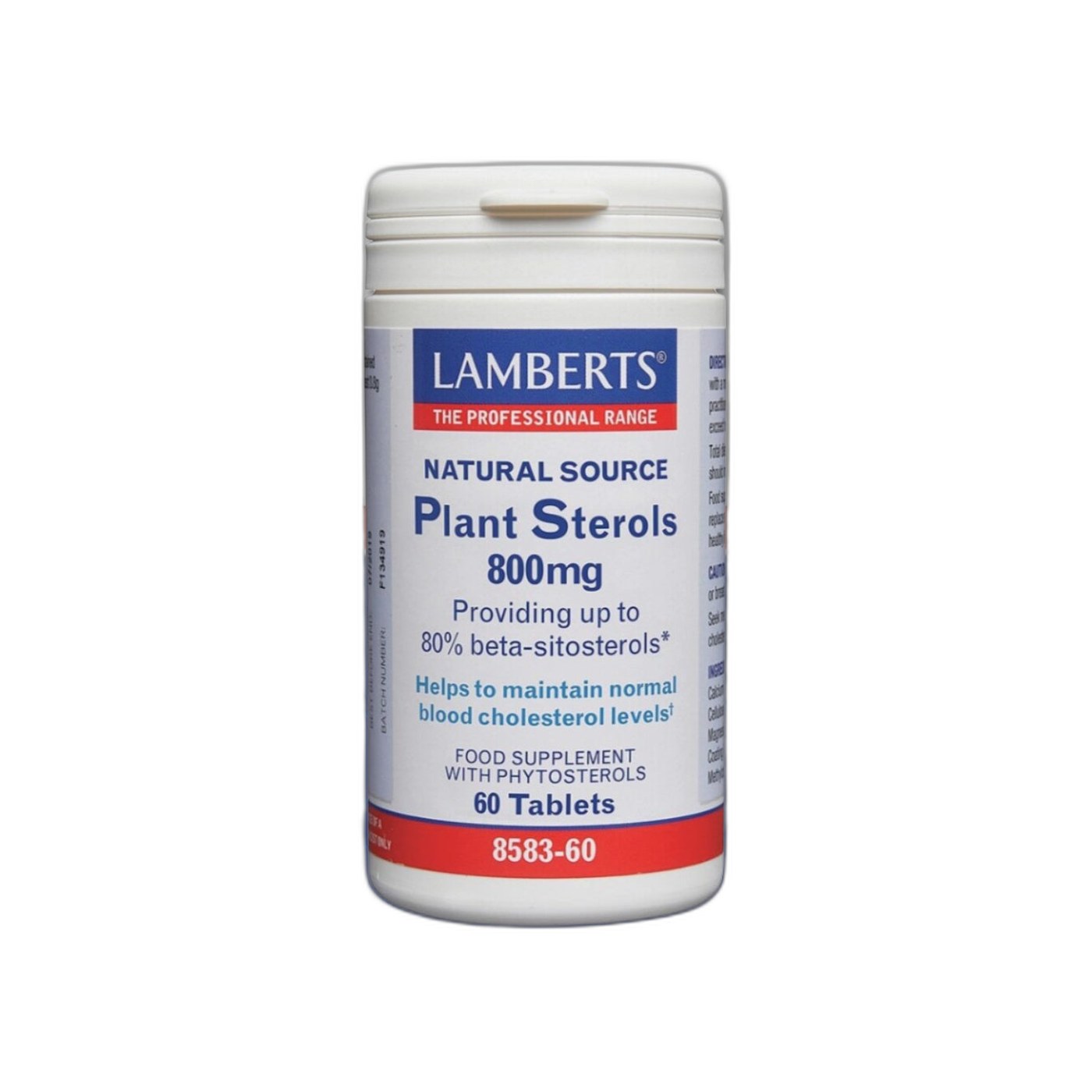 Plant Sterols 800mg 60 Tablets