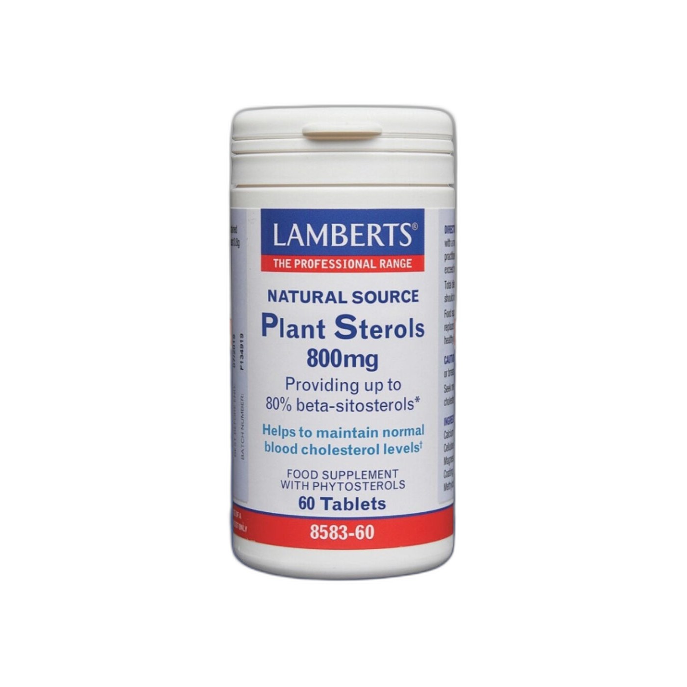 Plant Sterols 800mg 60 Tablets