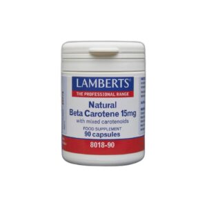 Natural Beta Carotene 15mg 90 Capsules