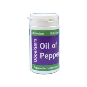 Obbekjaers Single Pack Peppermint Oil Tablets (150)