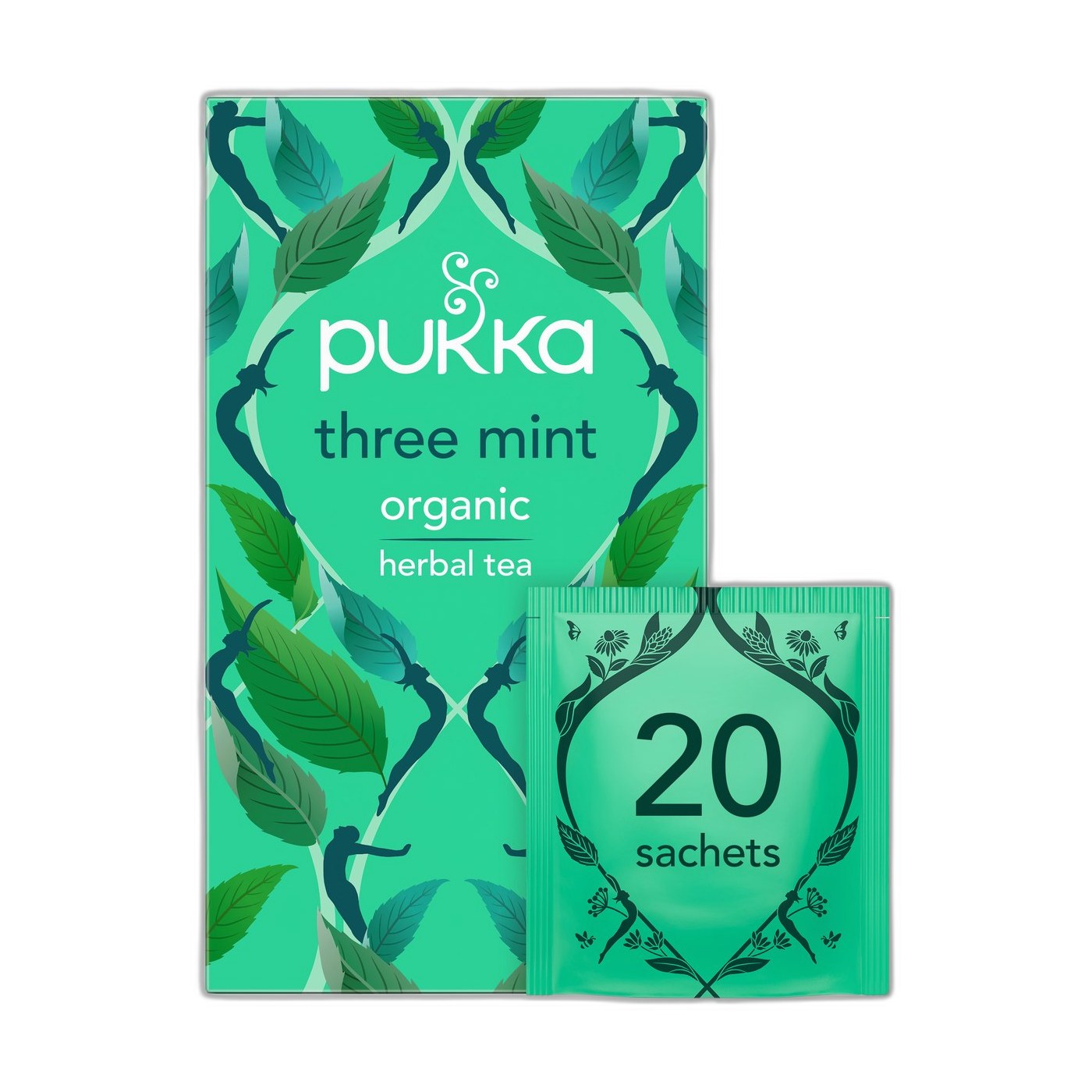 Pukka Three Mint Tea - 20 Tea Bags