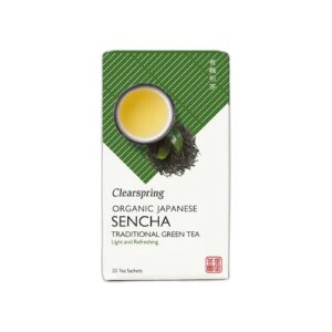 Clearspring Organic Japanese Sencha Green Tea, 20 Tea Sachets