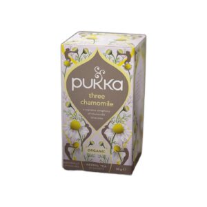 Pukka Three Chamomile Tea - 20 Herbal Tea Sachets