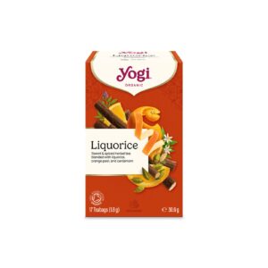 Yogi Tea Liquorice Organic Herbal Tea, 17 Bags (30.6g)