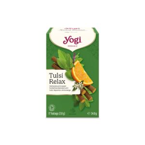 Yogi Tea Tulsi Relax Organic Herbal Tea, 17 Bags (34g)
