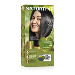 Naturtint Permanent Hair Colour Gel 1N Ebony Black 170ml