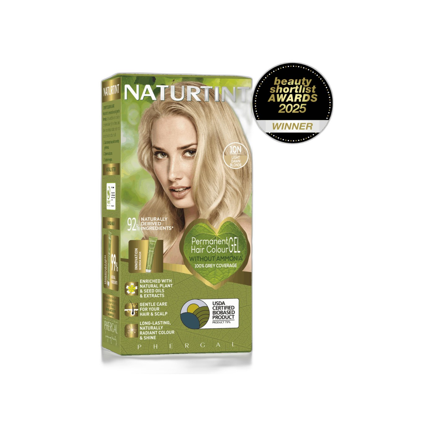 Naturtint Permanent Hair Colour 10N Light Dawn Blonde