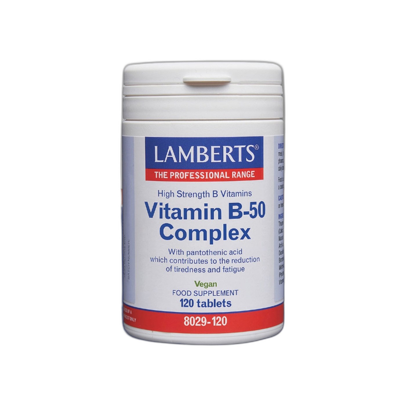 Vitamin B-50 Complex 120 tablets