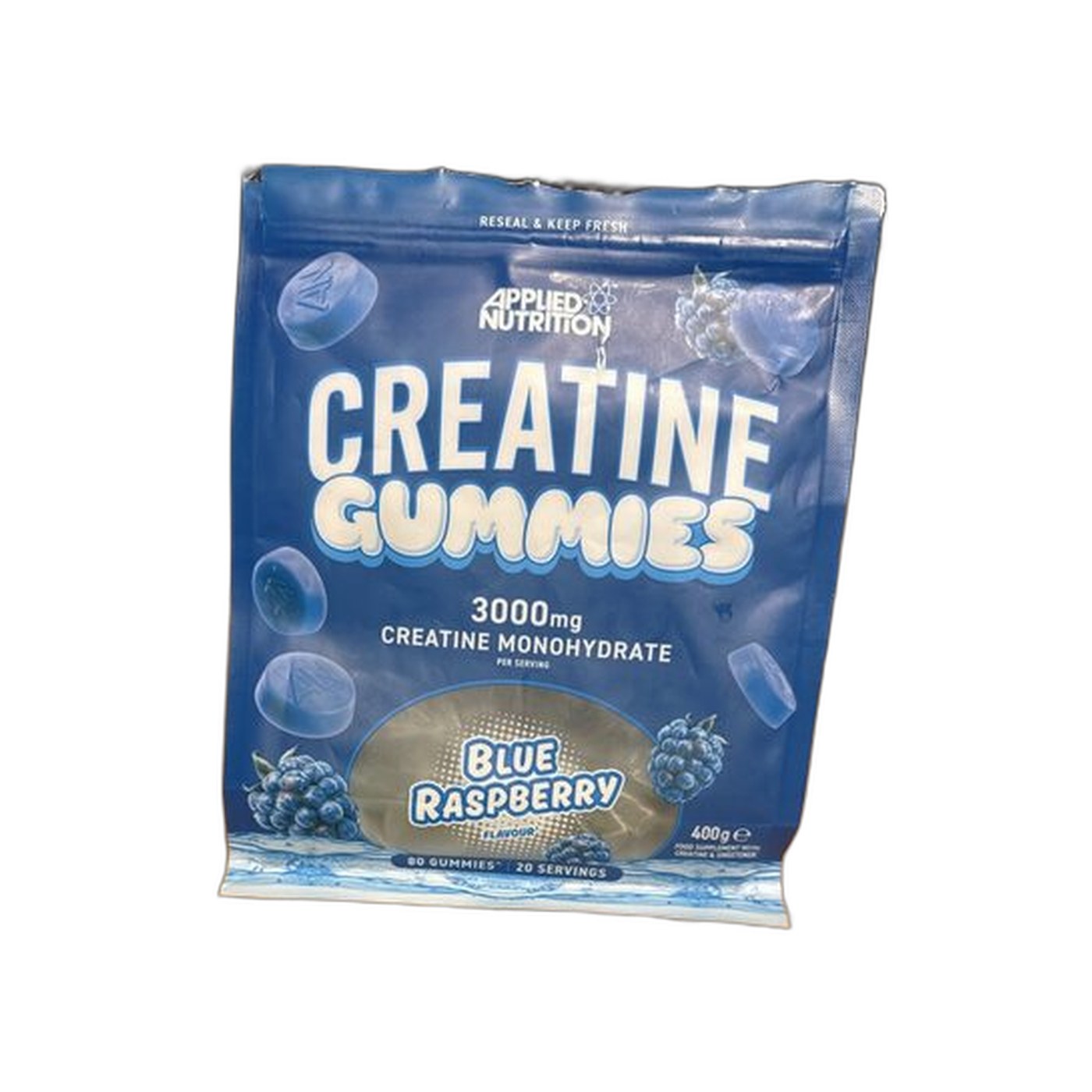 Creatine Gummies Blue Raspberry 80 gummies