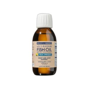 Wiley's Finest Peak Omega-3 Liquid (Lemon) —
