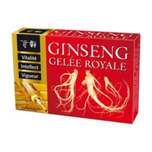 Ginseng + Royal jelly vials 20's - Ginseng + Royal jelly vials 20vials