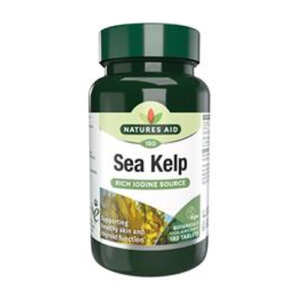 Natures Aid Sea Kelp 187mg 180 Tablets - Sea Kelp 187mg 180 tablet