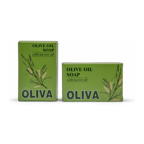 Olive Oil Soap W/ Tea Tree Oil - Olive Oil Soap with Tea Tree 100g