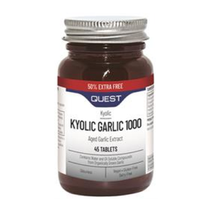 Kyolic Garlic 1000mg Extra Fill 30+15 Tablets - Kyolic Garlic 1000mg 30+15 tablet