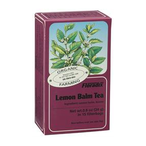 Organic Lemon Balm Herbal Tea - Lemon Balm Organic Herbal Tea 15bag