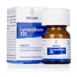 Lycopodium 30C Tablets - Lycopodium 30c 125 tablet