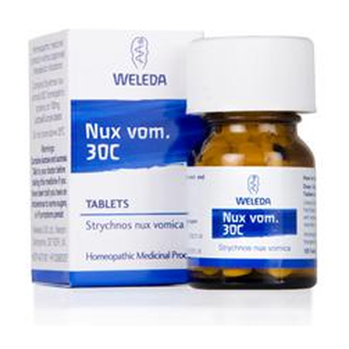 Nux Vom. 30C 125 Tablets - Nux Vom 30c 125 tablet