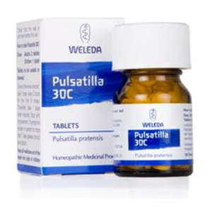 Pulsatilla 30C 125 Tablets - Pulsatilla 30c 125 tablet